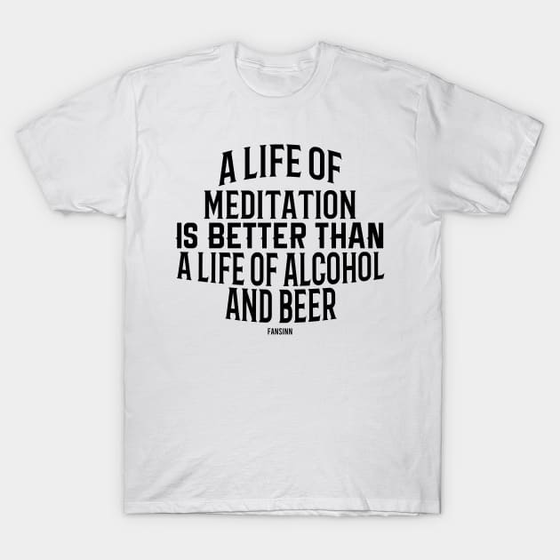 Buddhism God Religion Yoga Gift T-Shirt by fansinn